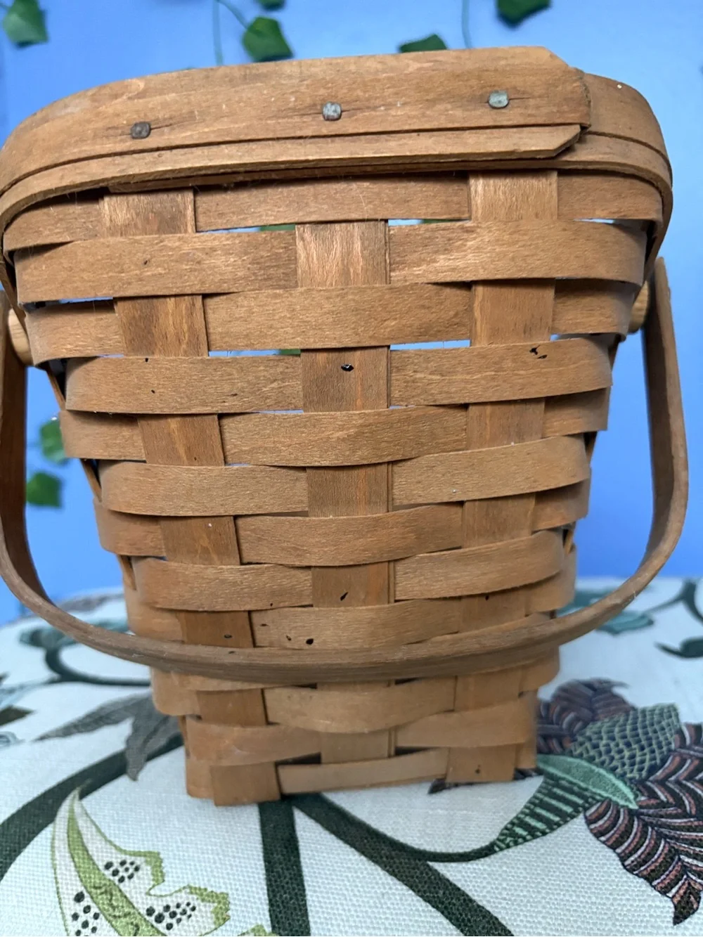 Longaberger vegetable basket FAIR CONDITION